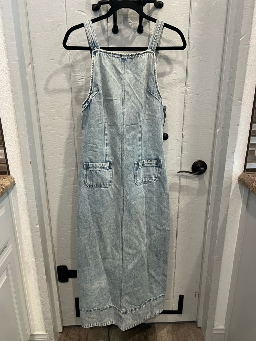 Free People Denim Overalls Dress Size XS NWT